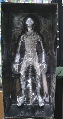 SDCC 2015 Gentle Giant 24" Alien PLATEADO CROMO Jumbo Vintage Exclusivo 79 ¡Hecho!! Foto 1 de 4