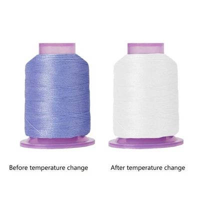 Color Changing Yarn Polyester Sewing Thread for Sewing Machine Hand Stitching - Image 1 of 4