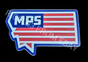MPS MONTANA POOL SERVICE FLAG STICKER 3 in. not santa cruz powell peralta og - Picture 1 of 3
