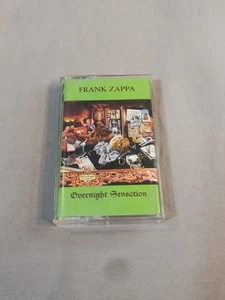Frank Zappa & The Mothers - Overnight Sensation Cassette 1988 Barking Pumpkin - Picture 1 of 5