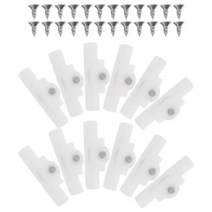12 Pcs Upright Freezer Rollers Fridge Cabinet Sliding Door Pulley - Picture 1 of 12