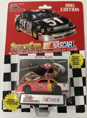 Racing Champions Stock Car #5 Ricky Rudd 1993 NASCAR Chevy Lumina Tide 1:64 Foto 1 de 4