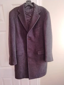 Cerruti 1881 Vintage Lana Wool Overcoat Men's Medium  - Picture 1 of 8