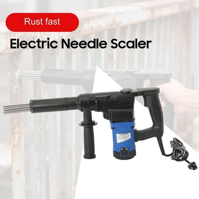 110V 1100W Electric Needle Derusting Gun Rust Removal Needle Scaler Jet Chisel - Image 1 of 4