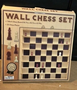 Wall Chess Set 10" X 10" - A Great Novelty Item! - Picture 1 of 2