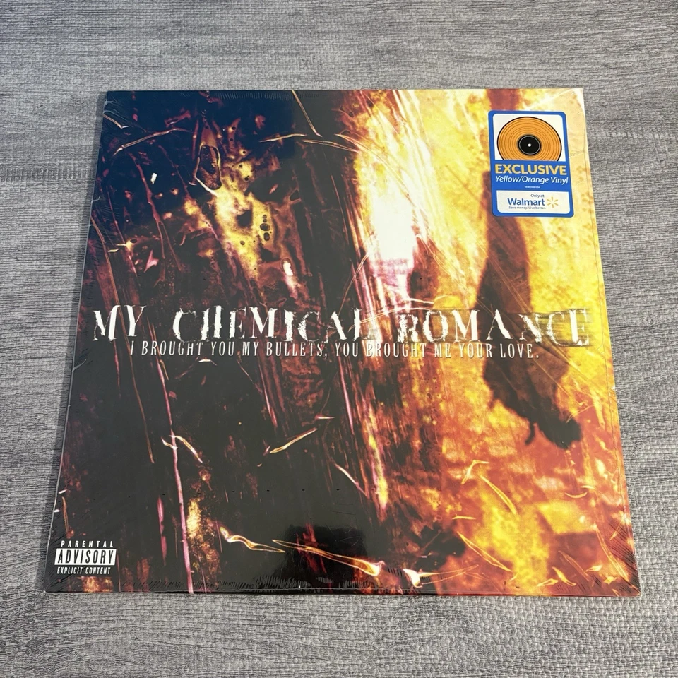 MY CHEMICAL ROMANCE I BROUGHT YOU MY BULLETS YOU BROUGHT ME YOUR LOVE ORANGE LP Foto 1 de 4