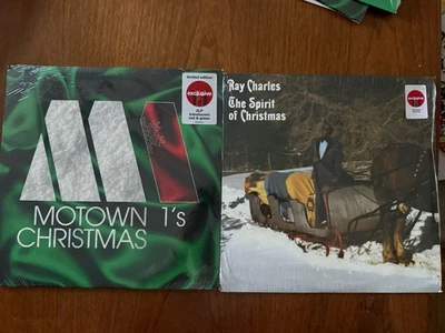 2 Christmas LP Lot: Motown Christmas #1's & Ray Charles - Spirit Of Christmas - Image 1 of 3