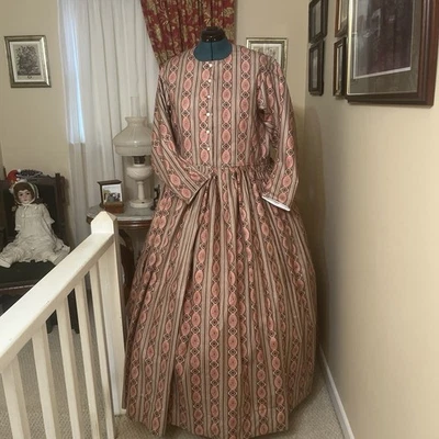 Civil War Reenactment Ladies DayDress Size 26 - Image 1 of 3