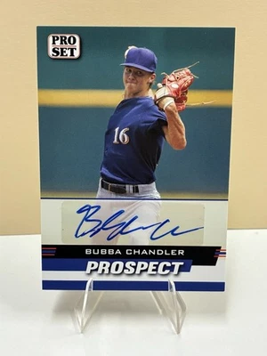 2022 Leaf Pro Set Prospects - Bubba Chandler #PSP-BC1 (AU, RC) - Image 1 of 2