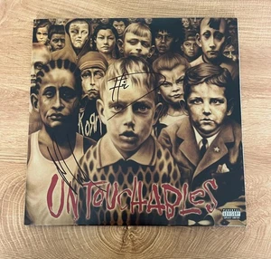 * KORN * signed vinyl album * UNTOUCHABLES * HEAD & MUNKY * - Picture 1 of 2