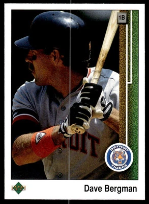 Dave Bergman 1989 Upper Deck #266 Detroit Tigers - Image 1 of 2