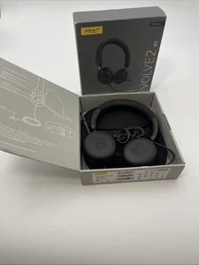 Jabra Evolve2 40 SE Stereo Wired On-Ear Headset Unified Communications USB-C - Afbeelding 1 van 4