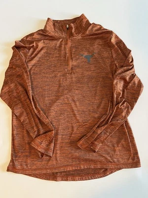 We Are Texas Brand University Of Texas Long Sleeve Zip Pullover - Medium - Image 1 of 4