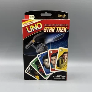 Uno Star Trek Collector's Edition Card Game New Tin Sealed Fundex Games - Picture 1 of 6