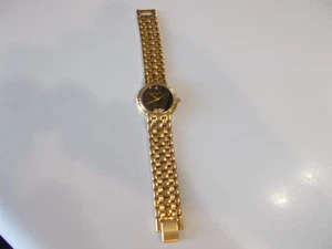 VTG Landstrom's Black Hills Quartz Goldstone Wrist Watch w/ Band Working - Picture 1 of 6