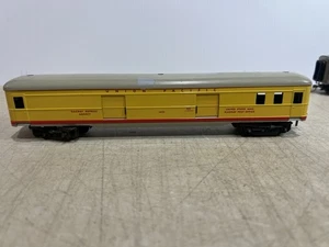 Fleischmann #1422 tin Union Pacific US MAIL HO train Car Germany As Is - Picture 1 of 7