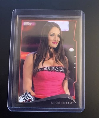2014 Topps WWE Nikki Bella #35 Black Border - Image 1 of 2