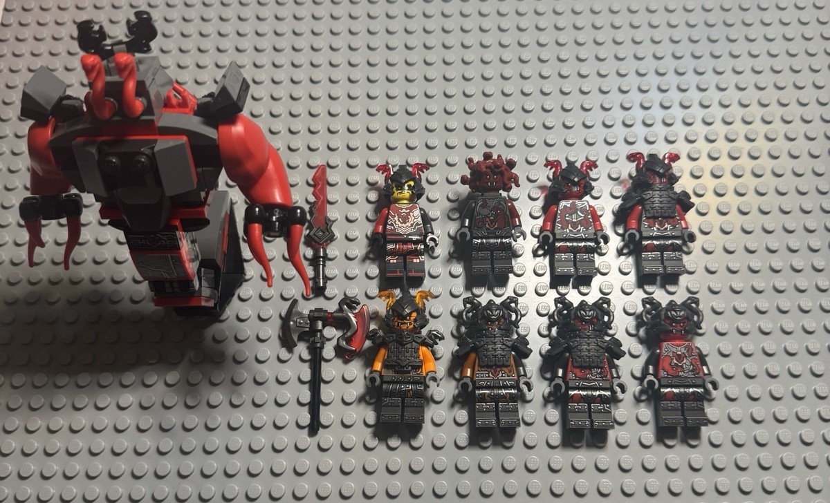 NINJAGO Minifigure LEGO (R) Minifigures Custom Printed for