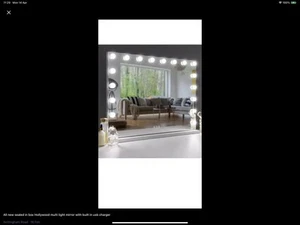 Light Up Mirror £100 Suoer bargains brand new - Picture 1 of 1
