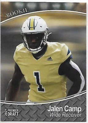 2021 SAGE Hit Premier Draft Silver #67 Jalen Camp NM-MT - Image 1 of 2