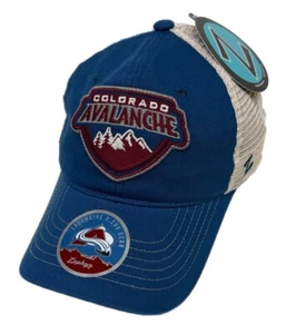 Zephyr NHL Colorado Avalanche RARE "MTNS" Unstructured Curved Bill Mesh Hat NWT - Picture 1 of 6