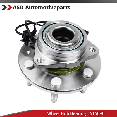 Fit 4WD 2007-2013 Chevy Silverado GMC Sierra 1500 Tahoe Front Wheel Bearings Hub - Изображение 1 из 4