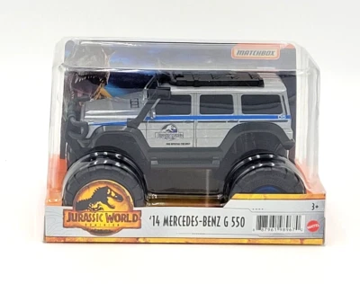 Matchbox Jurassic World Dominion 2014 Mercedes-Benz G 550 diecast escala 1:24 Foto 1 de 4