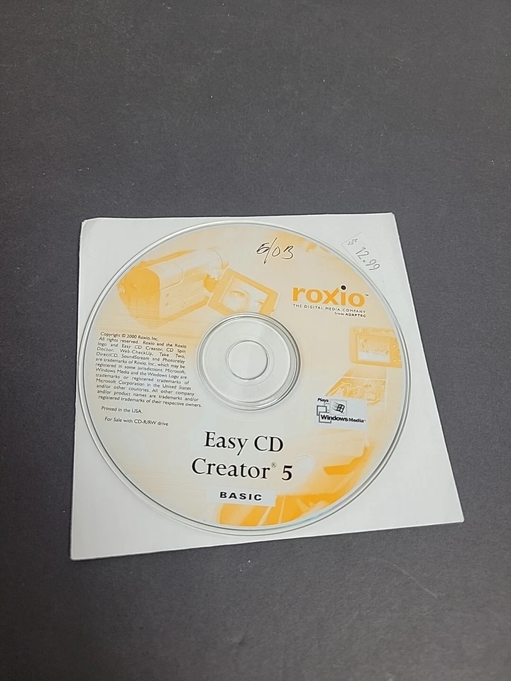Roxio Easy CD & DVD Creator 5 Basic Edition - Windows XP - Image 1 of 1