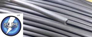 1/8" ID Black Heat Shrink Tube 2:1 ratio wrap  4 ft feet - Picture 1 of 1