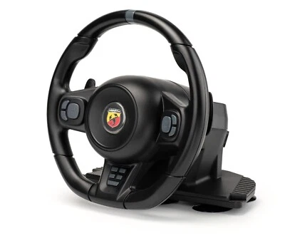 ABARTH VOLANTE E PEDALIERA GAMING PRO PER PC E PS4 RICONDIZIONATO GRADO A - Immagine 1 di 4