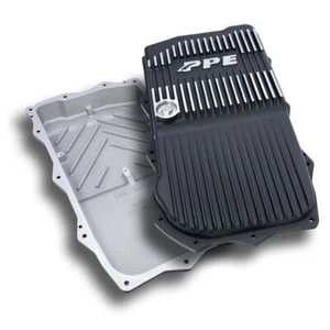 Pan de transmisión de aluminio cepillado PPE HD para Jeep Wrangler 18-22 850RE JL/JT - Imagen 1 de 3