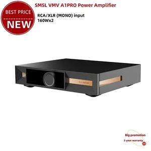 SMSL VMV A1PRO Galliumnitrid Endstufe HiFi 160Wx2 Stereo Audio Verstärker tp2 - Bild 1 von 6