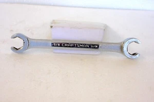 Vintage Craftsman V Line 5/8" & 11/16" Flare Nut Line Wrench - USA - Picture 1 of 10