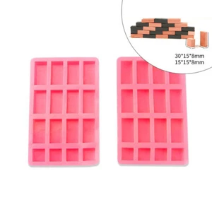 Dollhouse Miniature Brick Mold Mini Building Brick Mold Mason DIY Handmade Mould - Picture 1 of 10