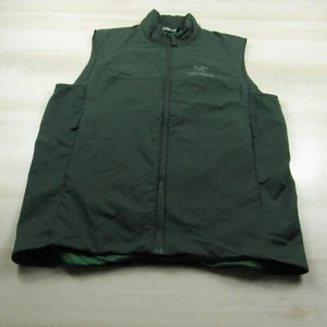 ArcTeryx Vest Mens Large Green Atom LT Full Zip Lightweight Hiking Outdoor - Picture 1 of 20