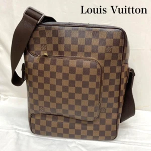 Authentic LOUIS VUITTON Damier Ebene Olaf MM N41441 Shoulder Bag japan - Picture 1 of 10