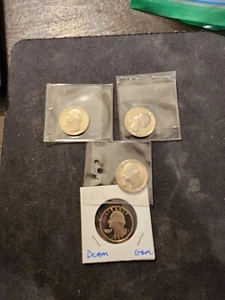 1973-S 1976-S, 1980-S And 1989-S BU Uncirculated Washington Quarters - Picture 1 of 9