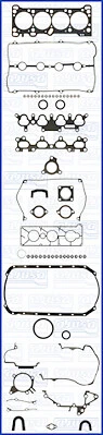 Full Engine Rebuild Conversion Gasket Set MAZDA MIATA SE 16V 1.6 (1991-/1991) - Imagem 1 de 1
