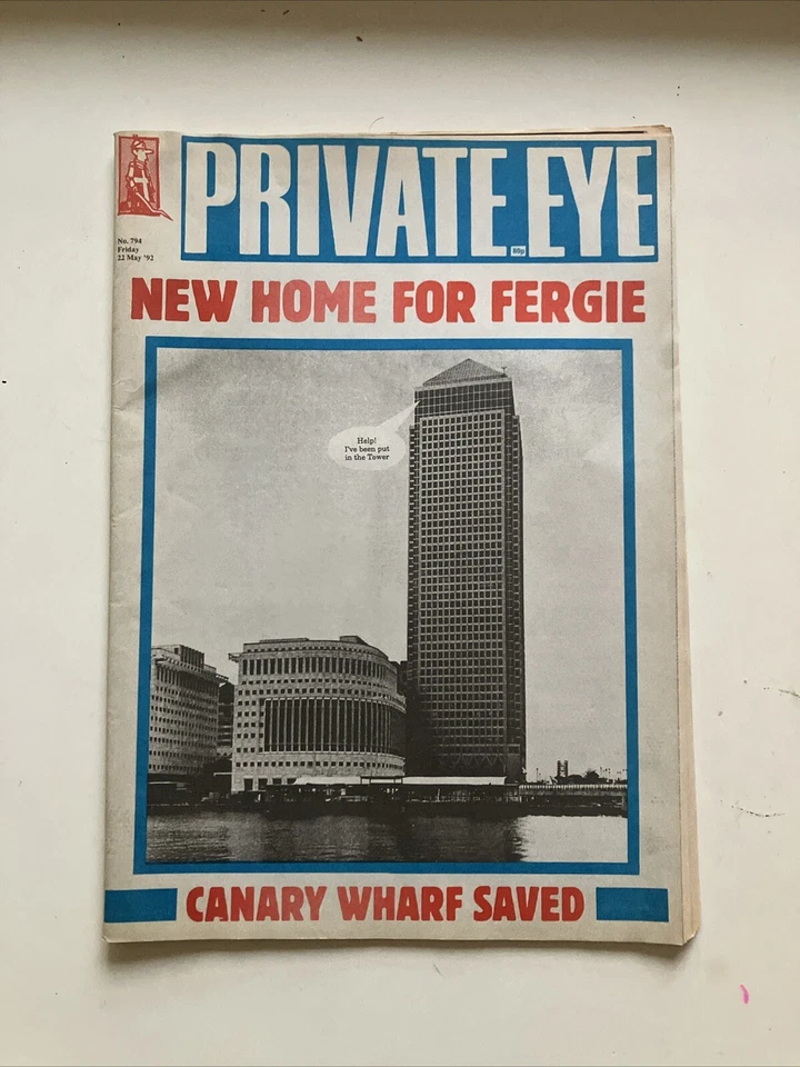 Private time magazine number 794 May 1992 Canary Wharf Saved - Image 1 of 2