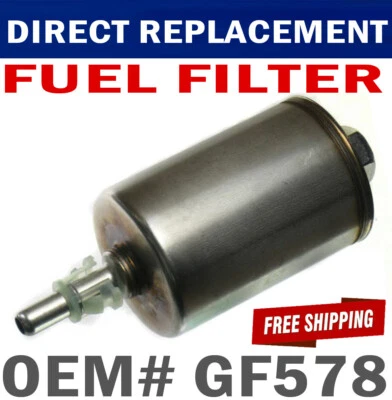 Best Replacement Gas Fuel Filter for Chevy Cadillac Buick Pontiac GMC Olds GF578 - Image 1 of 4