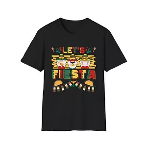 T-shirt unisex Fiesta Softstyle, maglietta festa, camicia festa, regalo compleanno, - Foto 1 di 25