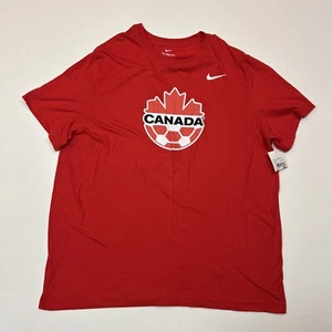Kanada Fußball Trikot Herren Größe XXL 2XL rot Nike Swoosh Logo Nationalmannschaft - Bild 1 von 12
