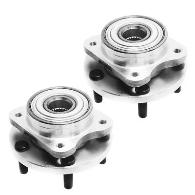 Kit de buje de cojinete de rueda delantera de 2 piezas para Chrysler Town & Country Dodge 1996-2007 Foto 1 de 2