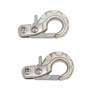 Tow Hook Trailer Hook For SCX10 D90 D110 TF2 Tamiya CC01 TRX4 RC Climbing Car - Picture 1 of 17
