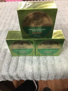 Spirulina (3) Hydrogel Eye Mask Nature Love NEW - Picture 1 of 3