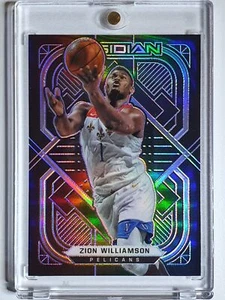 2020 Obsidian Zion Williamson ELECTRIC ETCH PURPLE /99 Holo - Rare - Picture 1 of 3