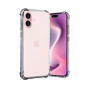 Für Apple iPhone 16 Handy Hülle Silikon Gel Bumper Cover - Bild 1 von 48