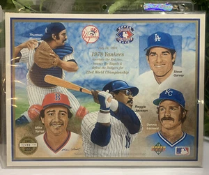 1993, UPPER DECK, 1978 YANKEES HEROES Collector's Sheet  (Scarce / Vintage)1978 - Picture 1 of 3