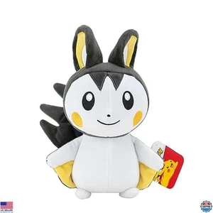 Pokémon Offiziell & Premium Qualität 8 Zoll Emolga Entzückend, Ultraweich, Plüsch - Bild 1 von 6