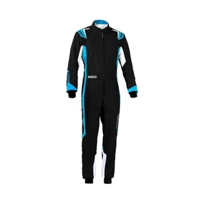 Traje Sparco THUNDER Kart Karting Auto Racing negro azul - talla niños 150 - Imagen 1 de 1